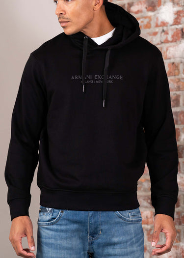 Armani Exchange Hoodies Hoodie Armani - black