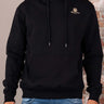 Aquascutum Hoodies Small logo hoodie fleece - black