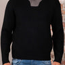 Armani Exchange Hoodies Pullover - black dark gull dray
