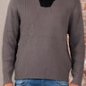 Armani Exchange Hoodies Pullover - dark gull dray black