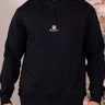 Aquascutum Truien Centered logo quarter zip fleece - black