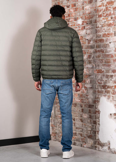 Fred Perry Jassen Hooded insulated jacket - laurel wreath green