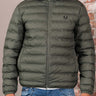 Fred Perry Jassen Hooded insulated jacket - laurel wreath green