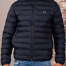 Fred Perry Jassen Hooded insulated jacket - navy