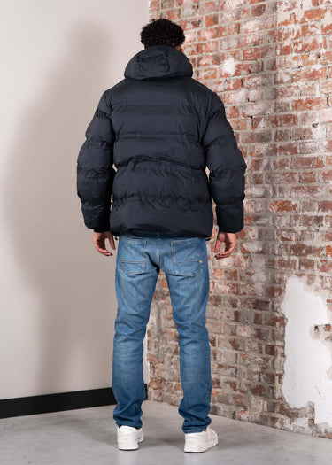 Lyle & Scott Jassen Welded wadding jacket - jet black