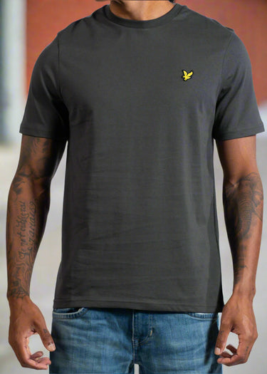 Lyle & Scott T-shirts Plain t-shirt - gunmetal