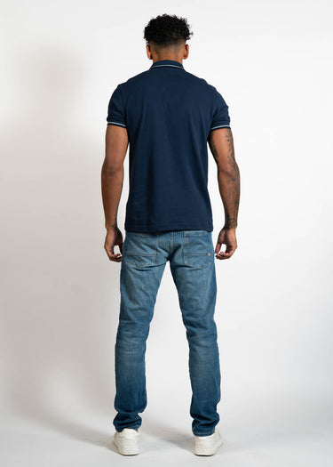 Fred Perry Polo's Twin tipped fred perry polo shirt- tnsbl slvrbl nvy