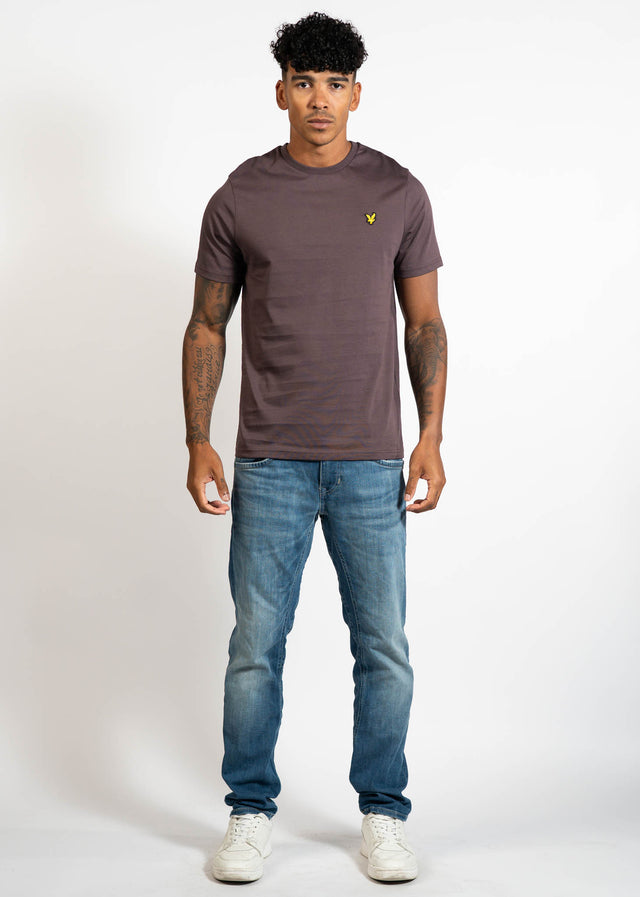 Lyle & Scott T-Shirts Plain t-shirt - espresso