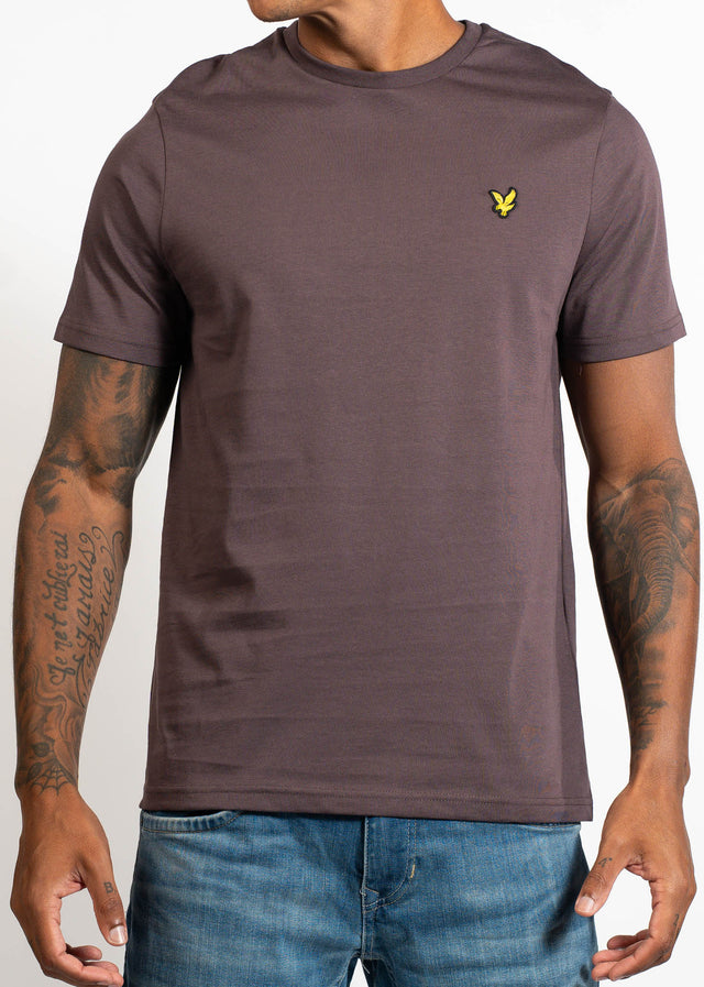 Lyle & Scott T-Shirts Plain t-shirt - espresso