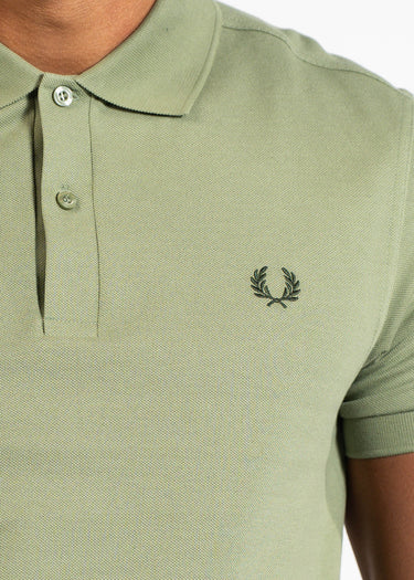 Fred Perry Polo's The fred perry shirt - olivmnt ngtgreen