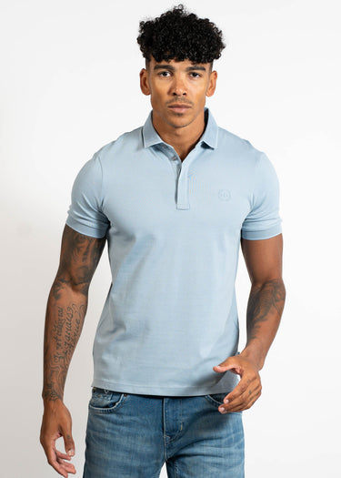 Armani Exchange Polo's Polo - sky blue