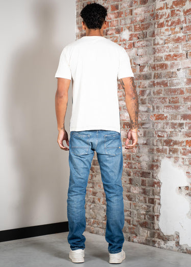 Ellesse T-shirts Venire tee - off white dark green