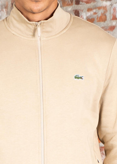 Lacoste Vesten Brushed fleeced zip - viennese