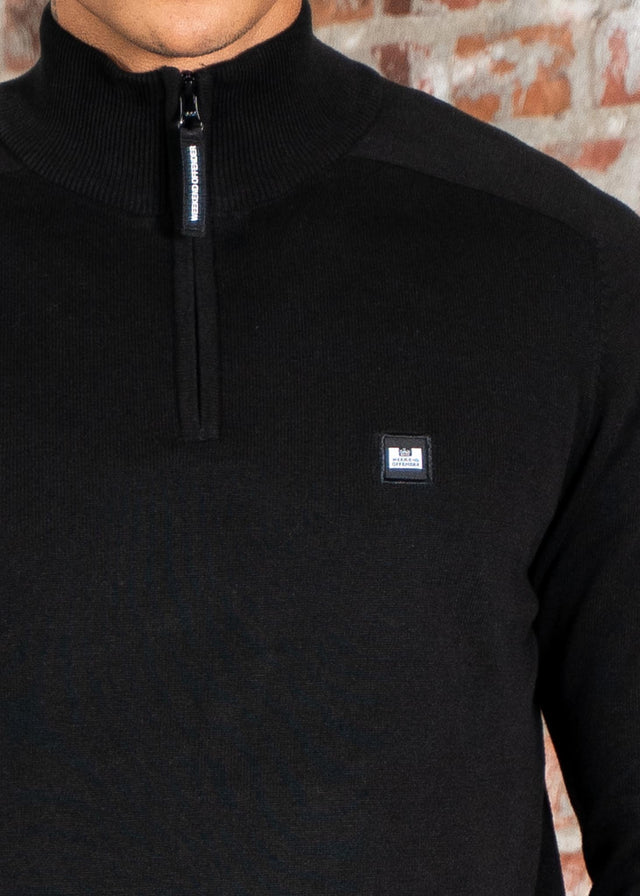 Weekend Offender Pullover Pierre - black