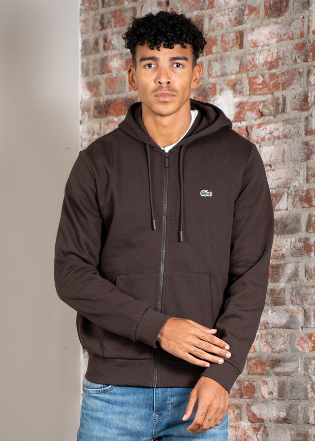 Lacoste Sweatjacken Core vest - port