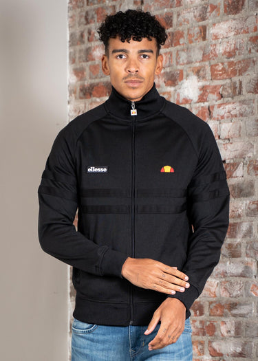 Ellesse Vesten Rimini track jacket - black mono