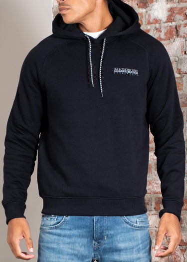 Napapijri Hoodies Back graphic hoodie - black beauty