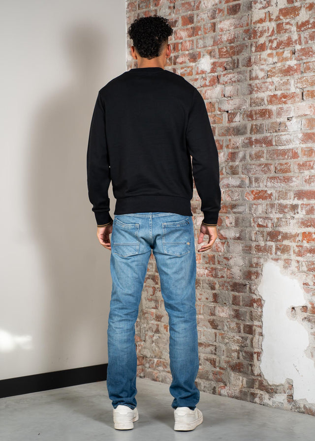 Fred Perry Pullover Crew neck sweatshirt - black shaded stone