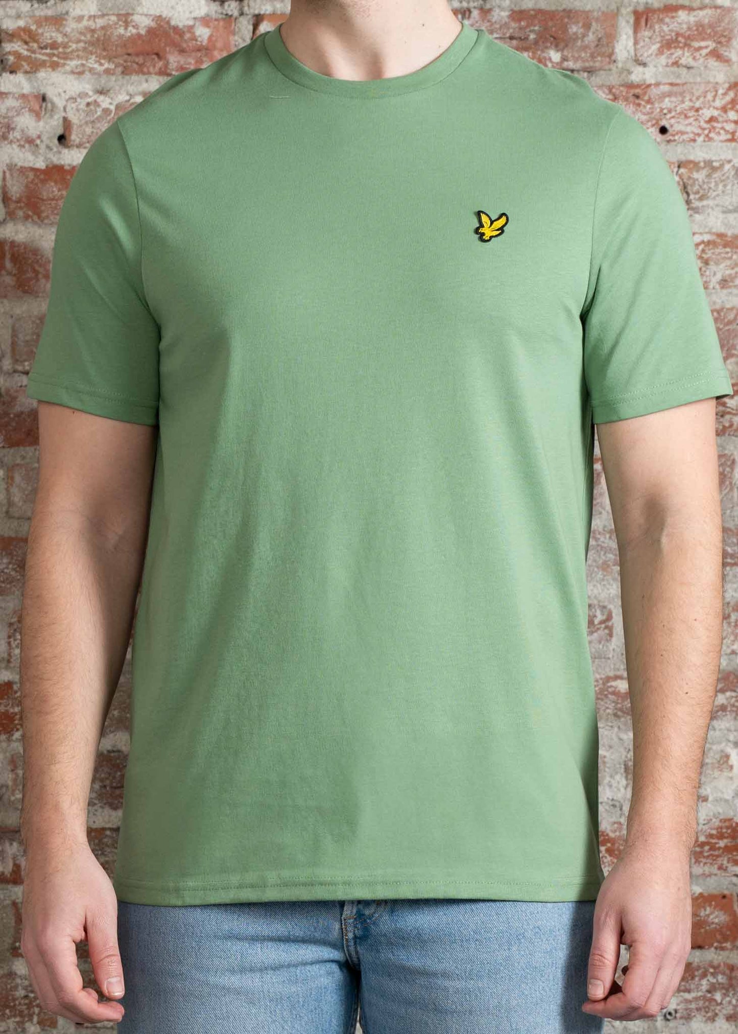 Lyle & Scott T-shirts Plain t-shirt - smoke green