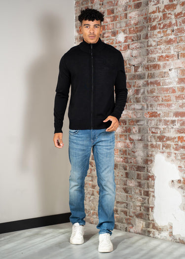 Hugo Boss Vesten Avac full-zip - black