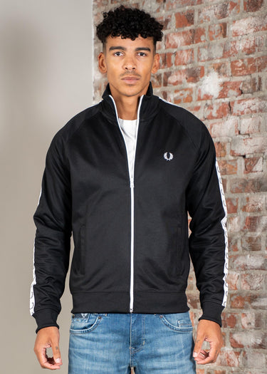Fred Perry Vesten Taped track jacket - black