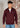 Fred Perry Truien Half zip sweatshirt - oxblood ecru court blue