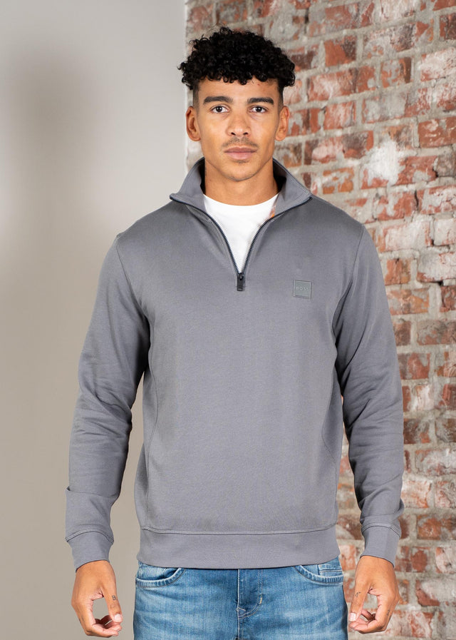 Hugo Boss Pullover Zetrust - open grey