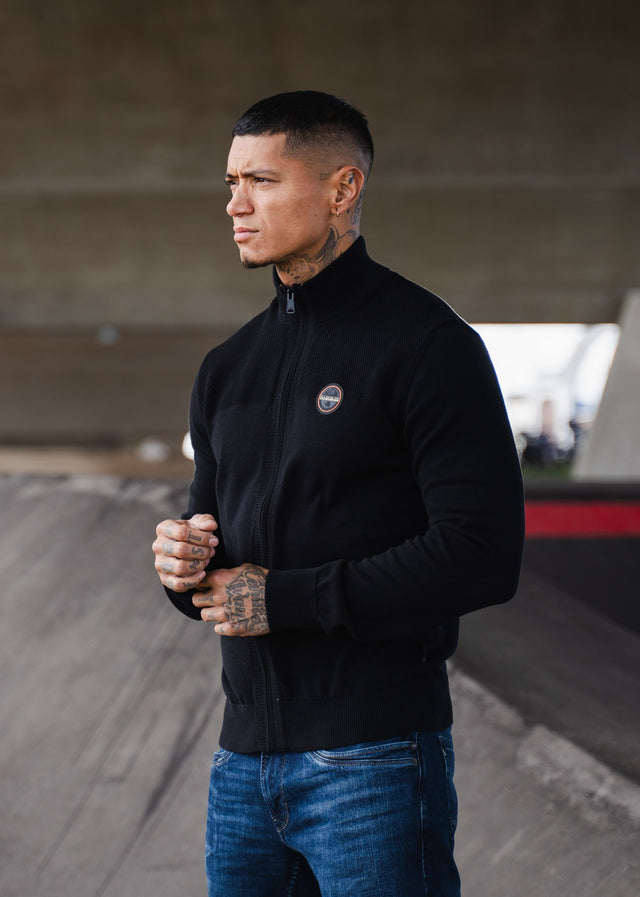 Napapijri Sweatjacken  Derri full zip vest - black 