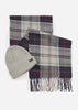 Barbour Sjaals  Swinton beanie & galingale scarf gift set - blue granite 