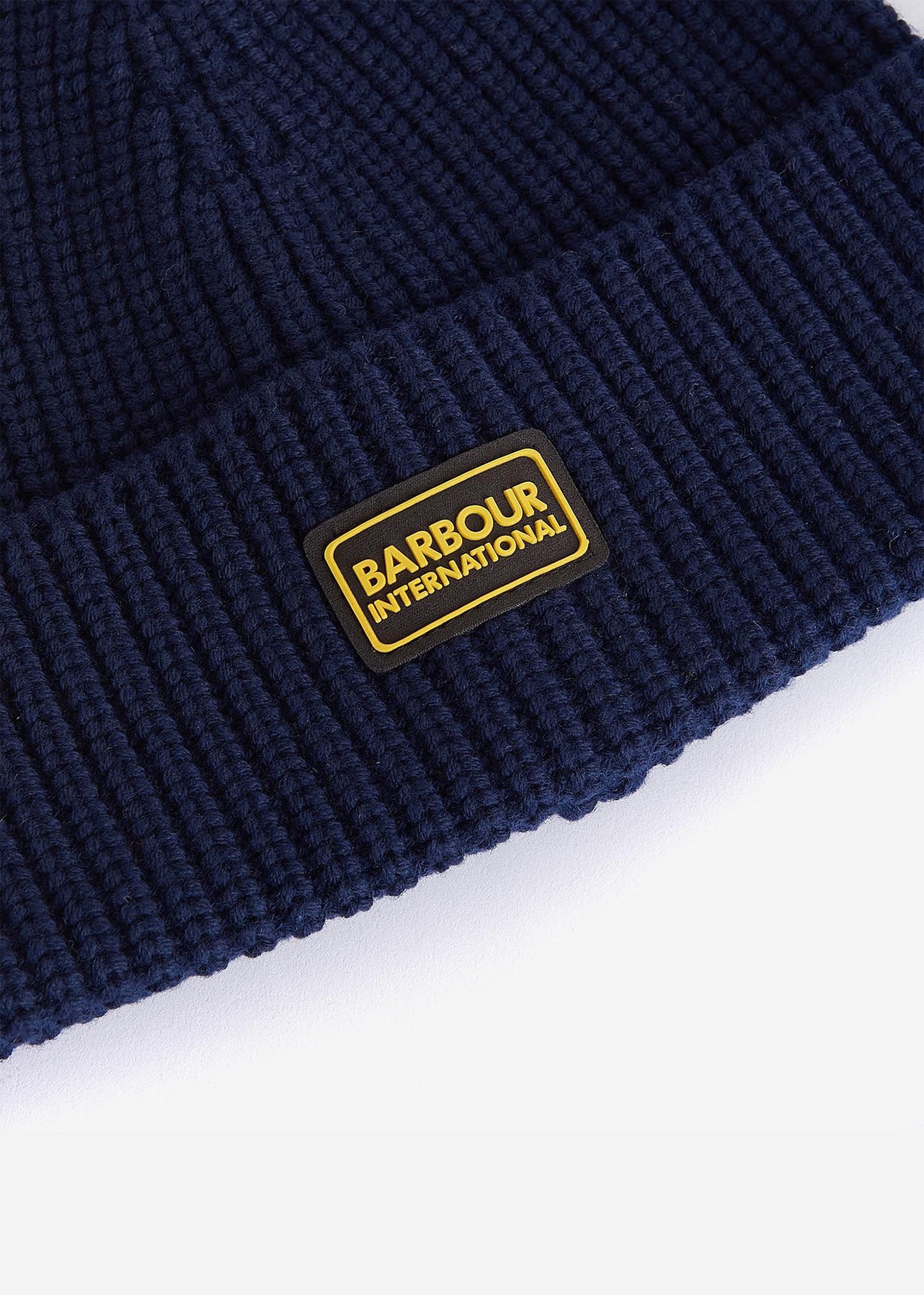 Barbour International Mutsen  Sweeper legacy knit beanie - navy 