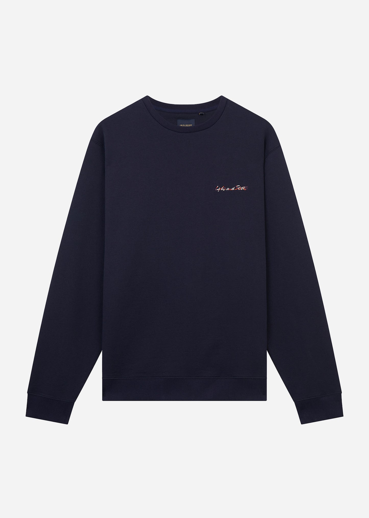 Lyle & Scott Truien  Multi embroidery crewneck - dark navy 