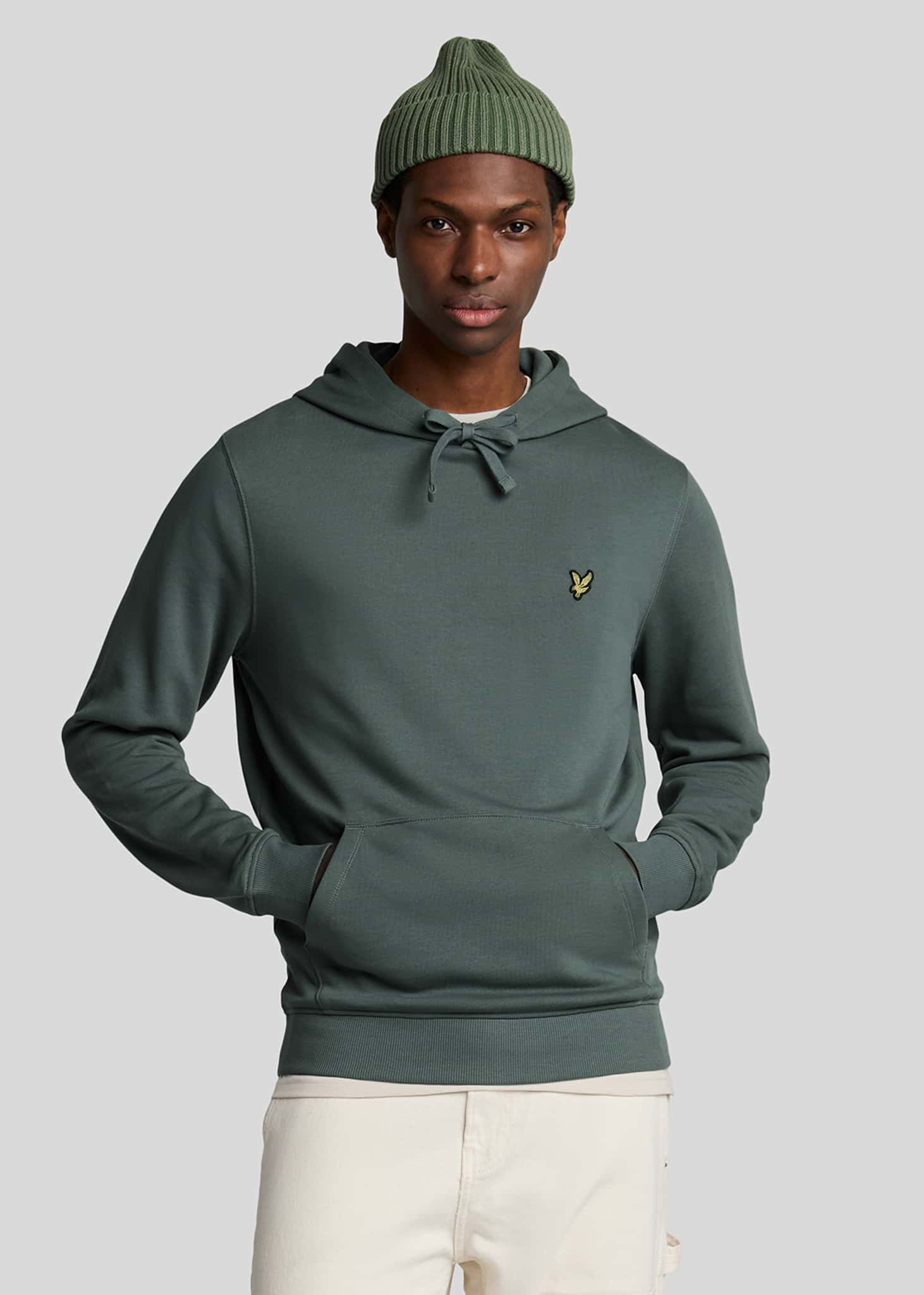 Lyle & Scott Hoodies Pullover hoodie - green mercurial