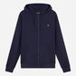 Lyle & Scott Vesten  Zip through hoodie - navy 