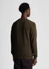 Lyle & Scott Truien  Tonal eagle crew neck sweatshirt - olive 