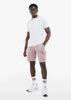 Barbour International Polo's  Ampere polo - white paloma thistle 