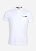 Barbour Polo's Barbour tartan pique polo shirt - antique white