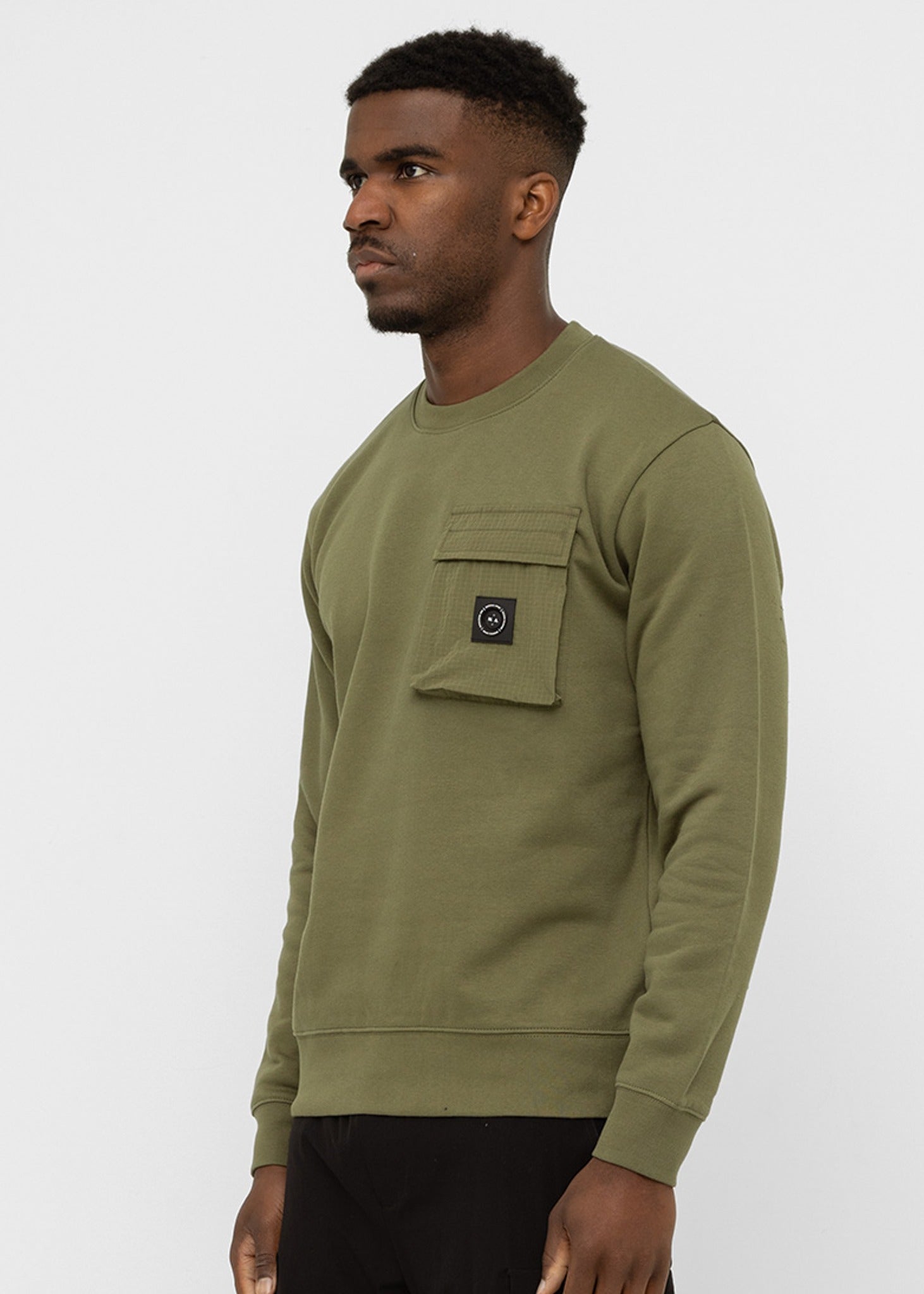 Marshall Artist Truien  Nevado crewneck - khaki 