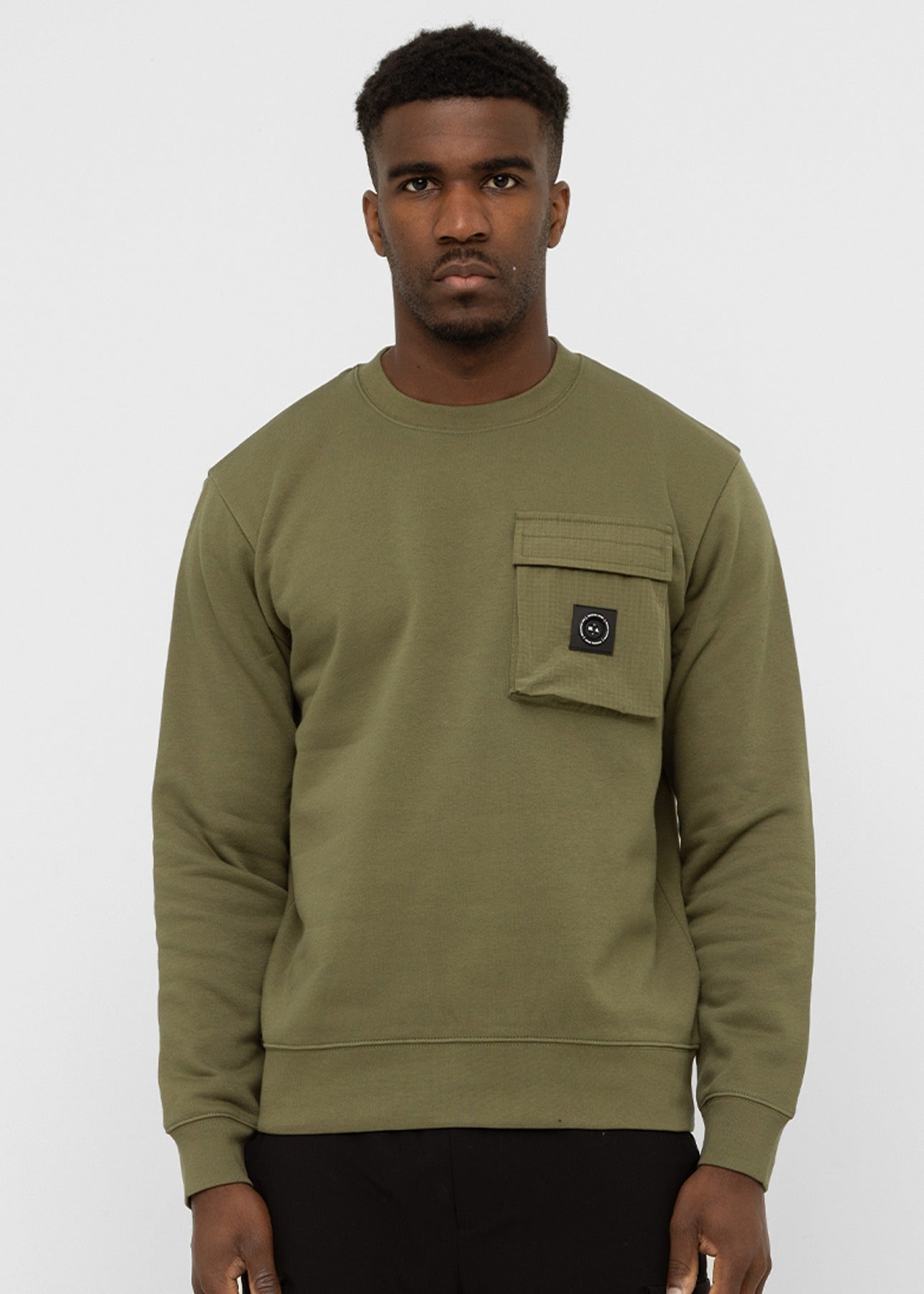 Marshall Artist Truien  Nevado crewneck - khaki 