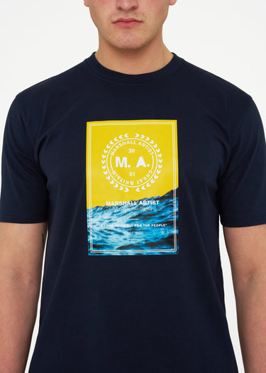 Marshall Artist T-shirts Canute t-shirt - navy