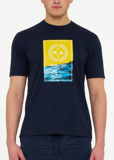 Marshall Artist T-shirts Canute t-shirt - navy