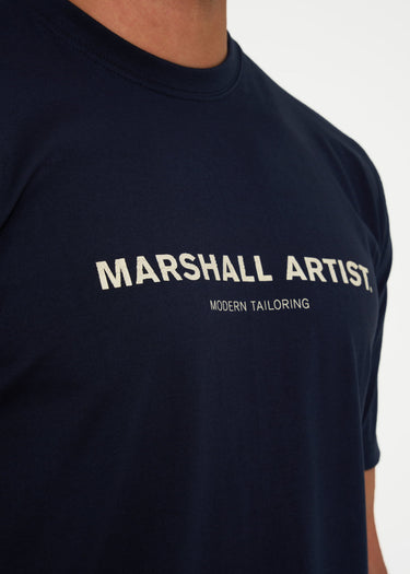 Marshall Artist T-shirts Costal erosion t-shirt - navy