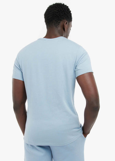 Barbour International T-shirts  Bennet tee - powder blue 
