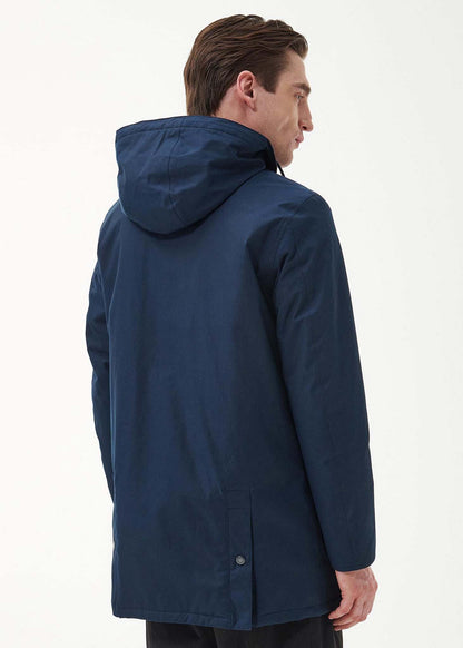 Barbour Jassen  Chelsea mac jacket - navy forest mist 