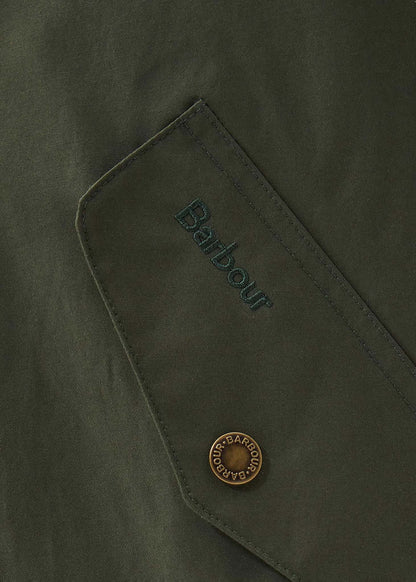 Barbour Jassen  Chelsea mac jacket - olive forest mist 