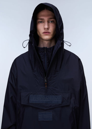 Napapijri Jassen Lightweight Packable Rainforest Overhead rf next Jacket - blu marine