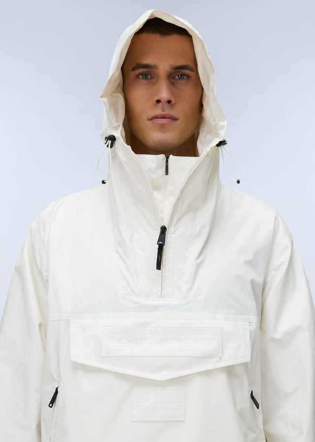Napapijri Jacken Lightweight Packable Rainforest Overhead rf next Jacket - white whisper