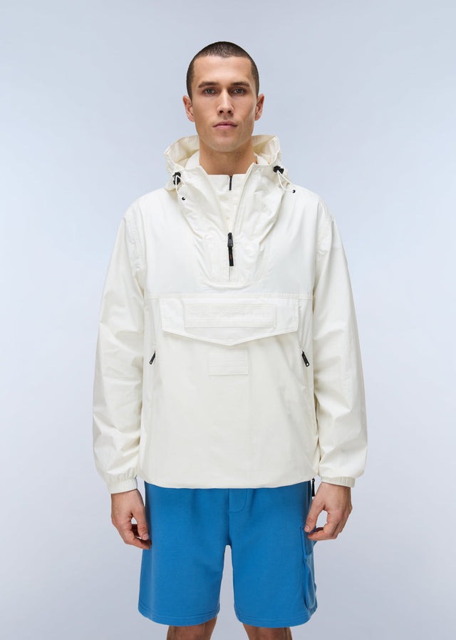 Napapijri Jacken Lightweight Packable Rainforest Overhead rf next Jacket - white whisper