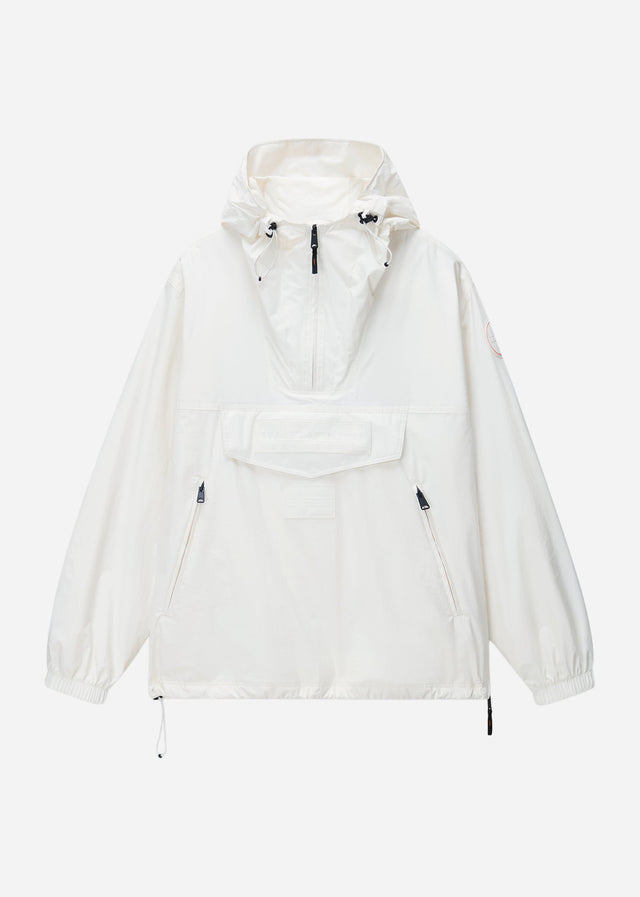 Napapijri Jacken Lightweight Packable Rainforest Overhead rf next Jacket - white whisper