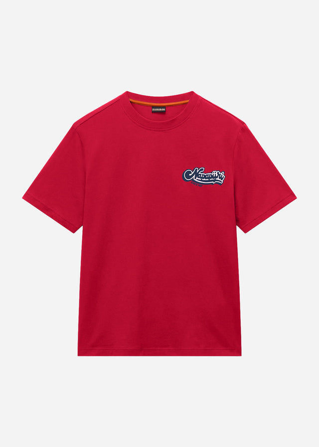 Napapijri T-Shirts S zinc ss - american b