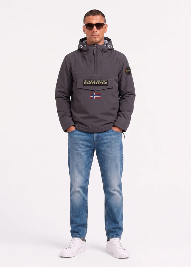 Napapijri Jacken Rainforest winter 3 - dark grey solid
